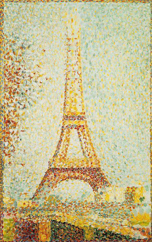 Georges Seurat The Eiffel Tower china oil painting image